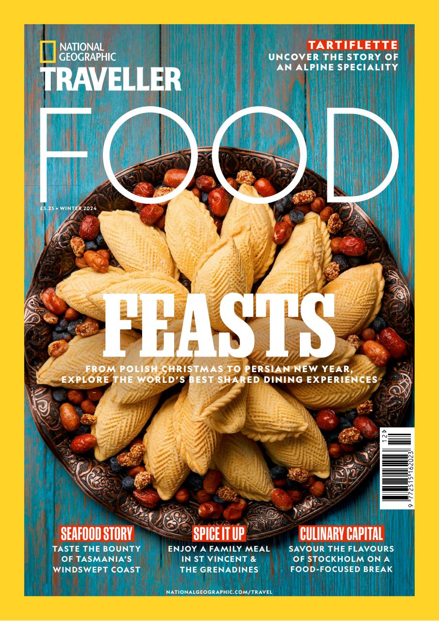 National Geographic Traveller Food Preview Pages