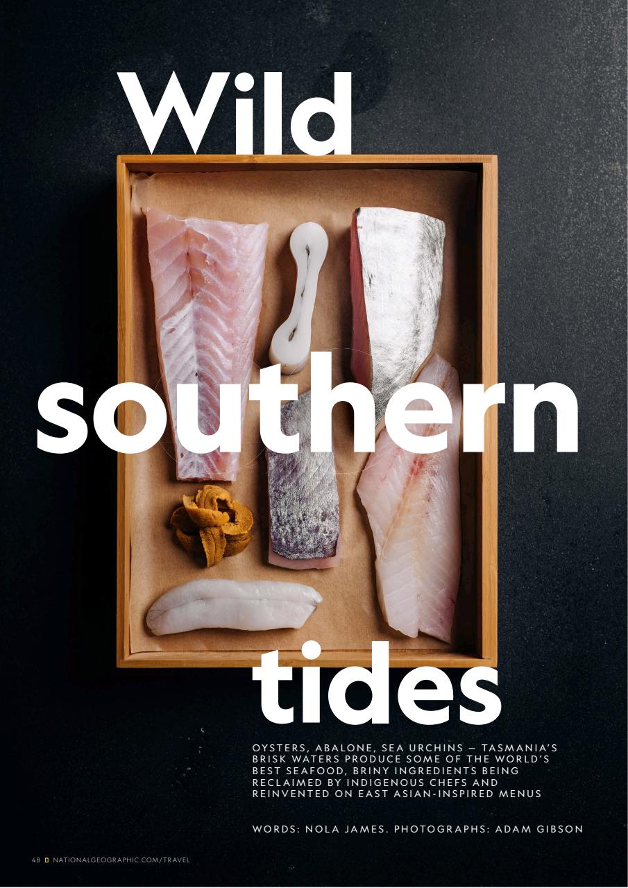 National Geographic Traveller Food Preview Pages