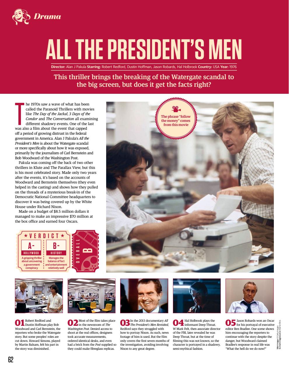 About History Bookazine - All About History History vs Hollywood First ...