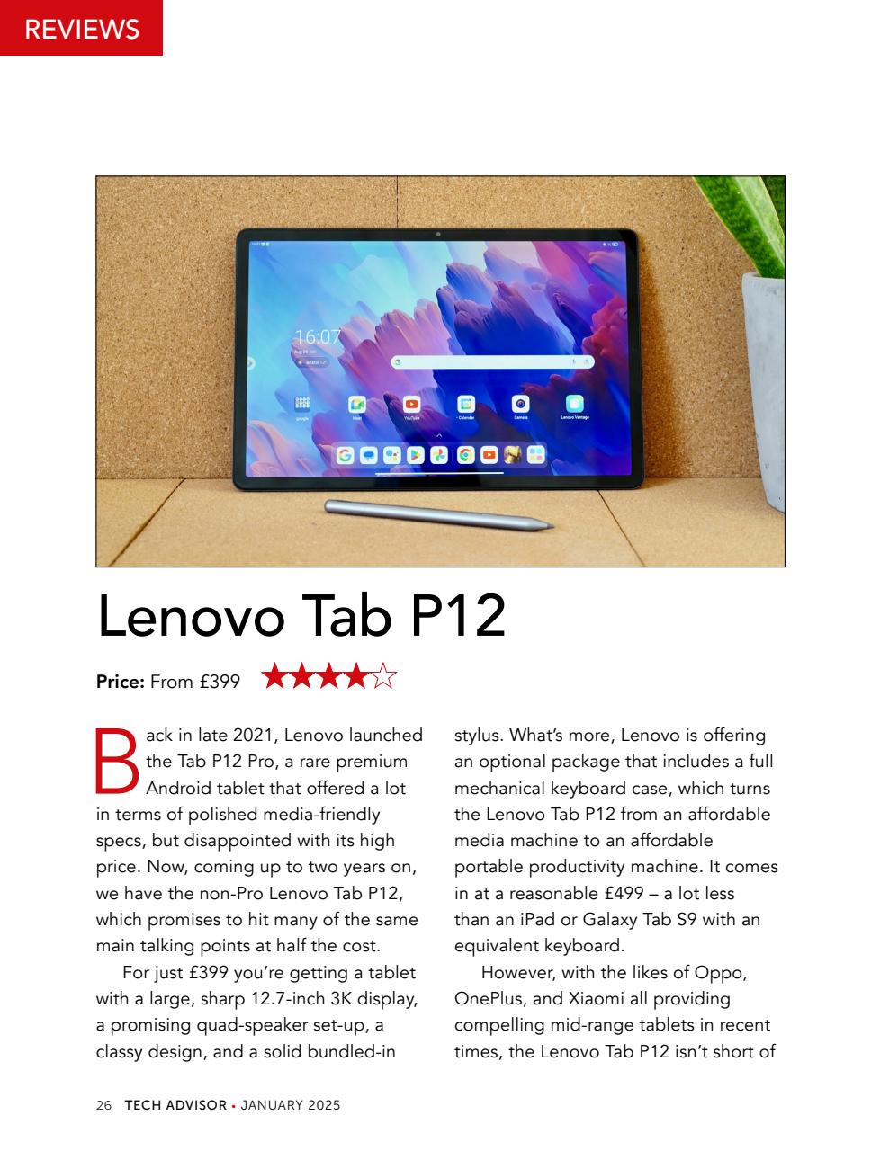 Tech Advisor Preview Pages