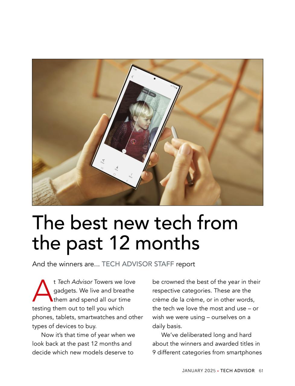 Tech Advisor Preview Pages