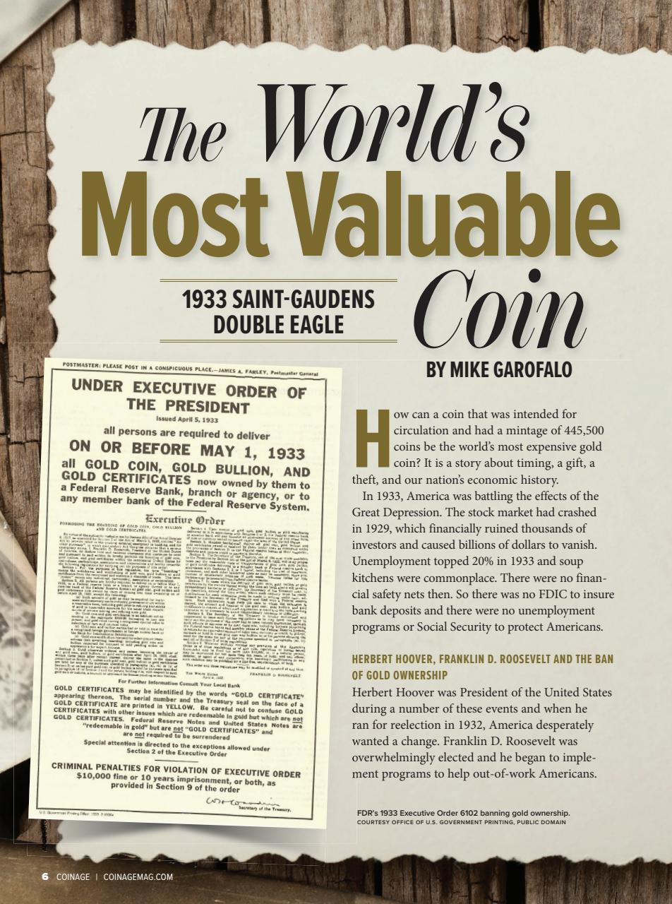 COINage Magazine Preview Pages