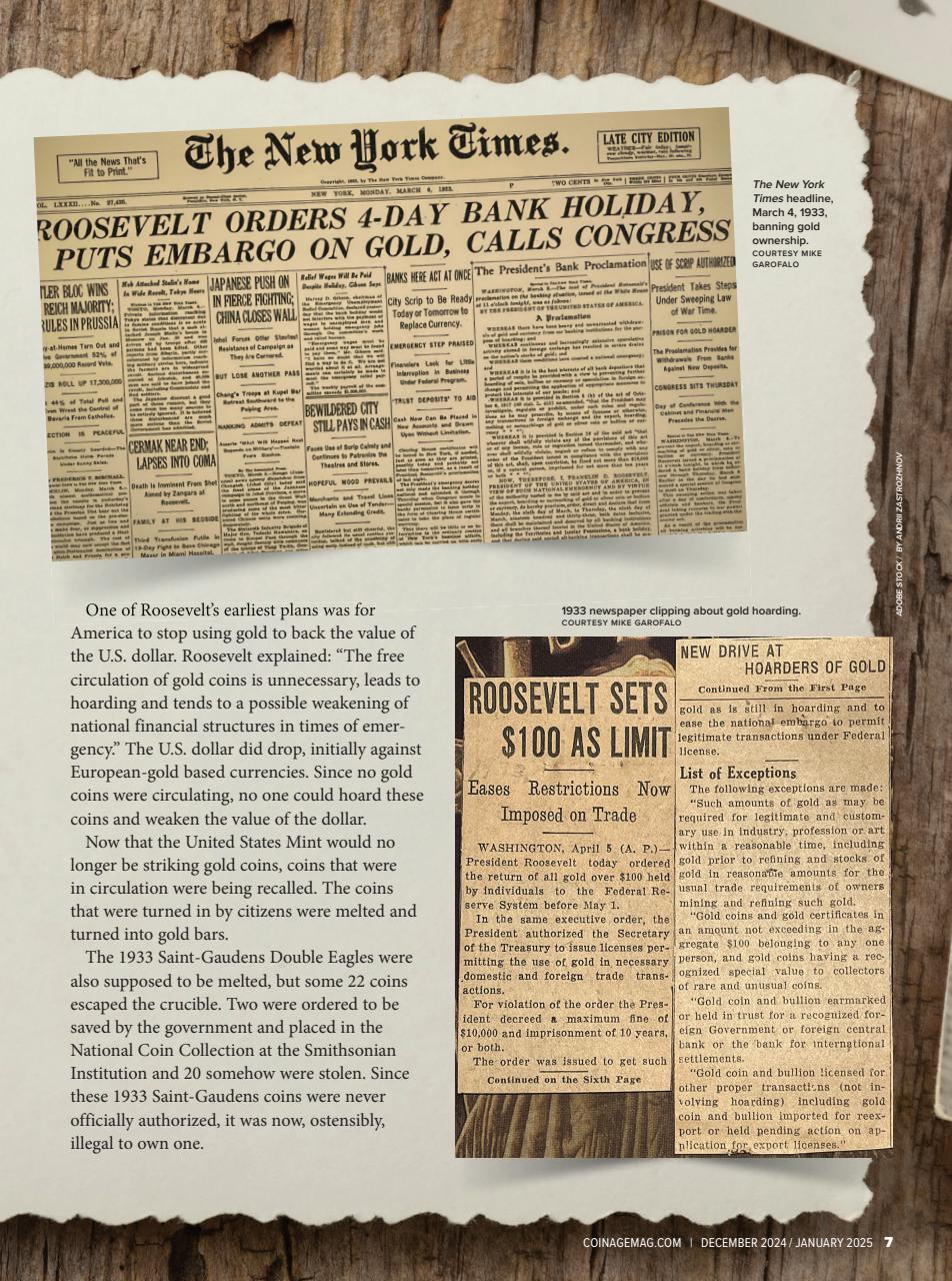 COINage Magazine Preview Pages