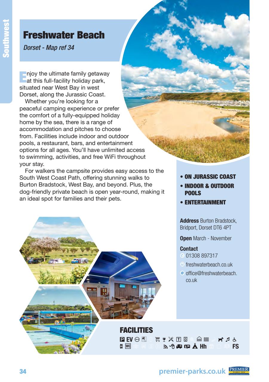 Campsite Finder Preview Pages