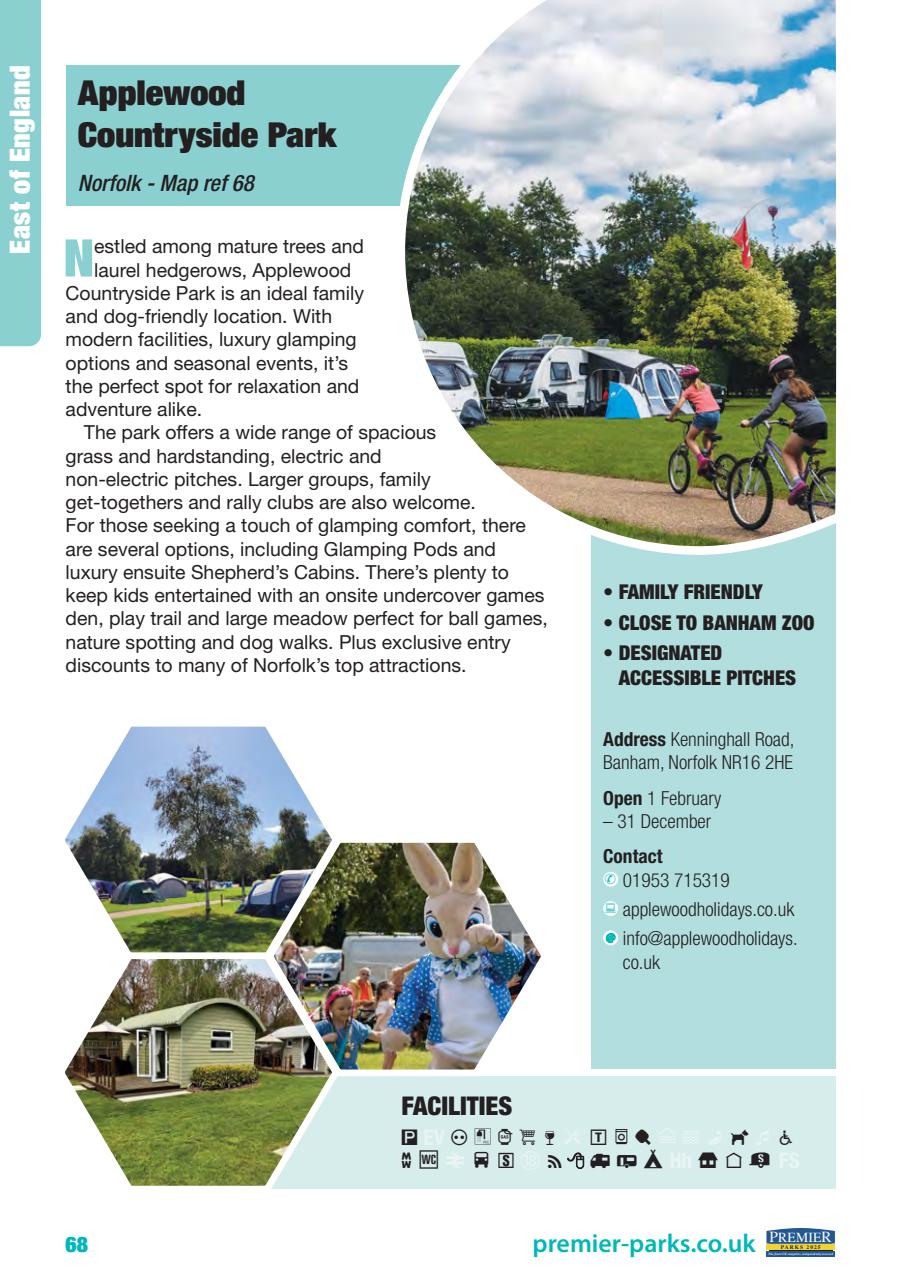 Campsite Finder Preview Pages