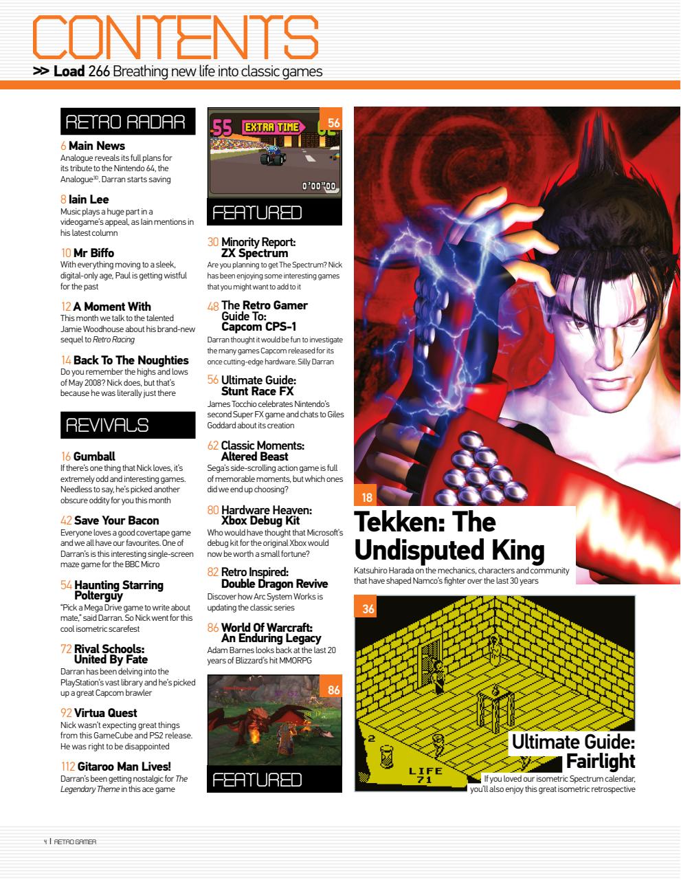 Retro Gamer Preview Pages