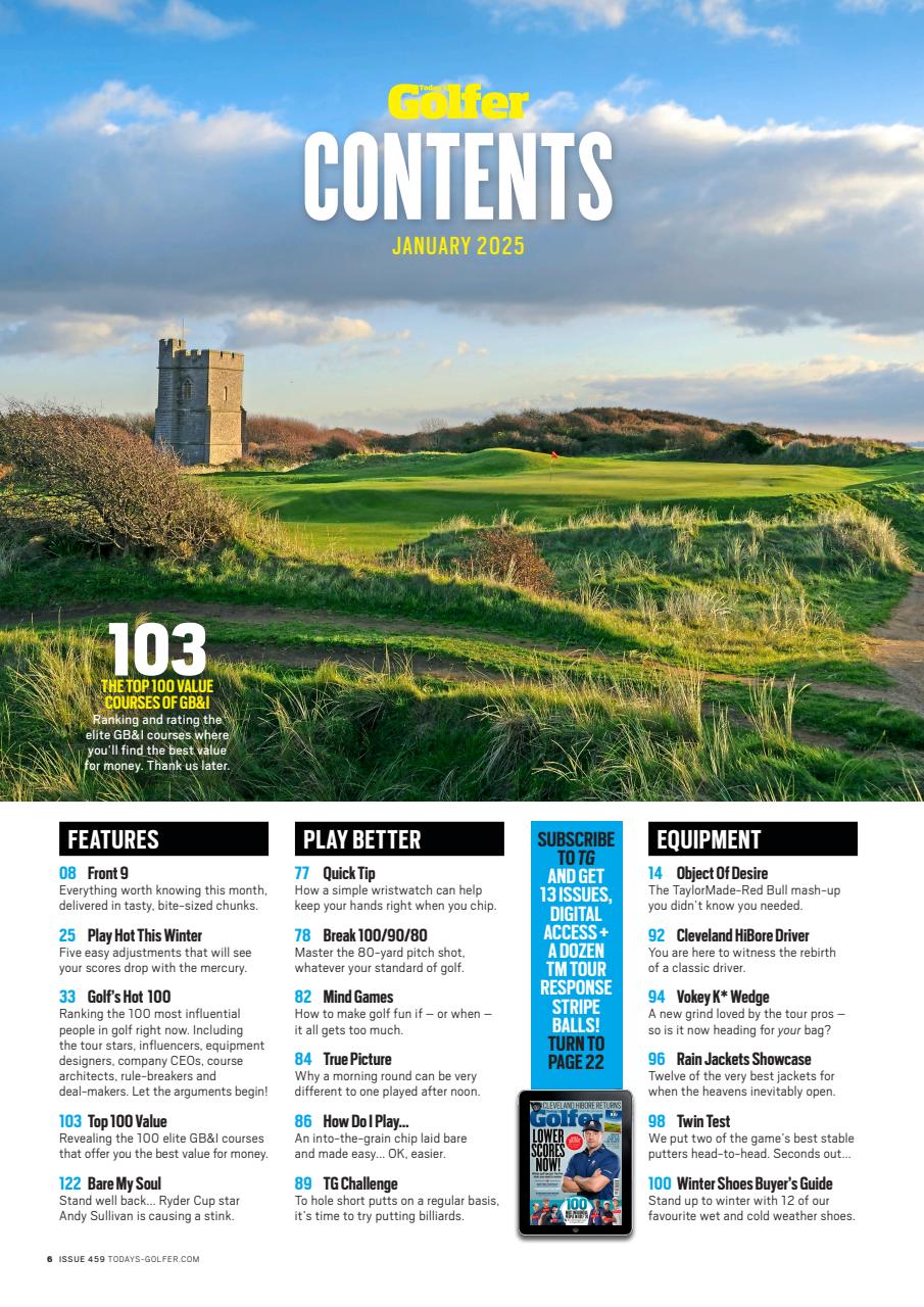 Today's Golfer Preview Pages