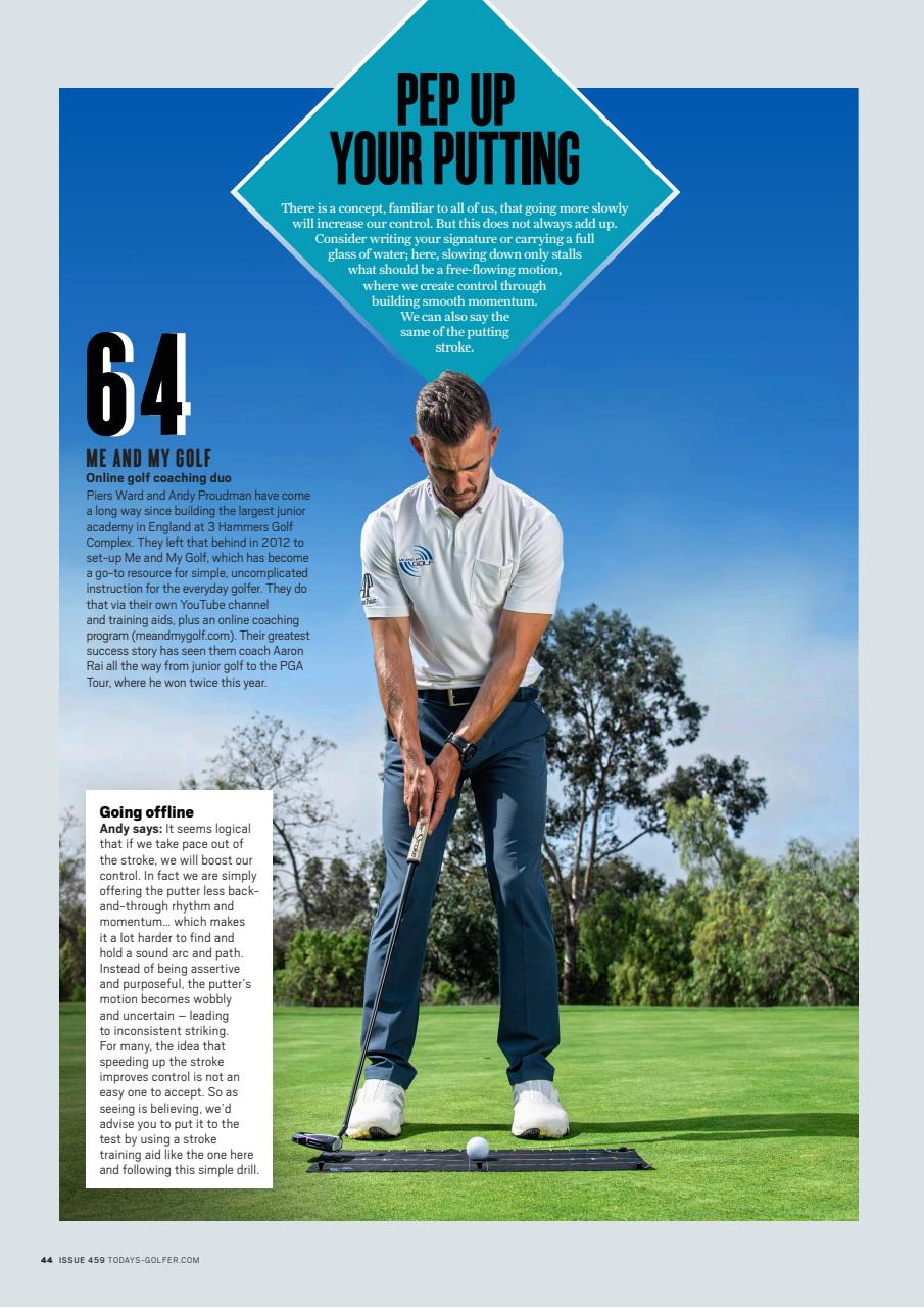 Today's Golfer Preview Pages
