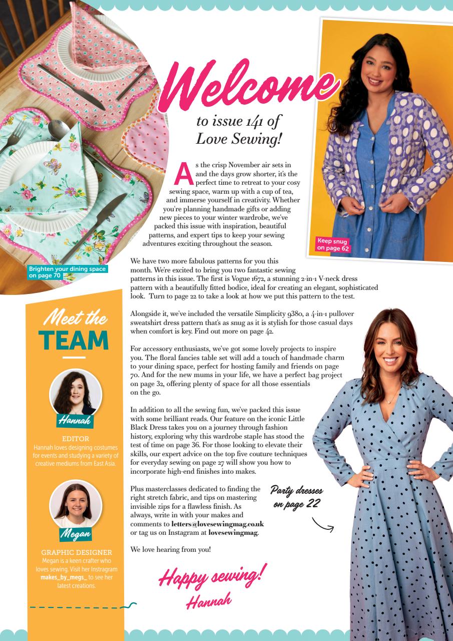 Love Sewing Preview Pages