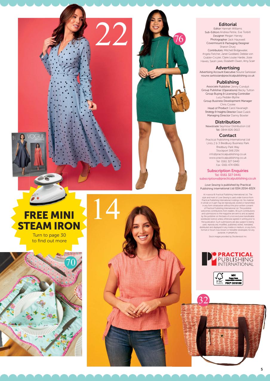 Love Sewing Preview Pages