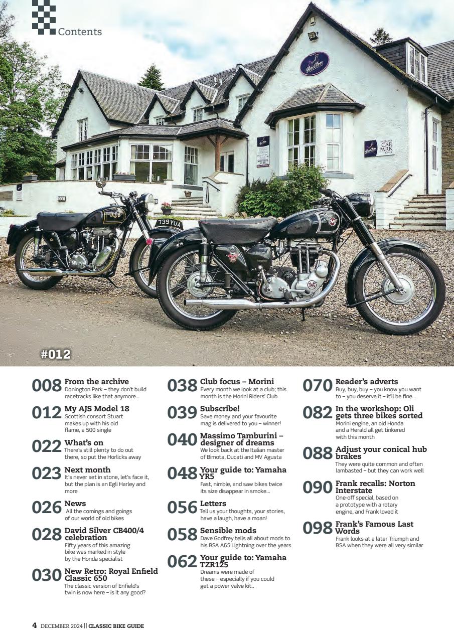 Classic Bike Guide Preview Pages