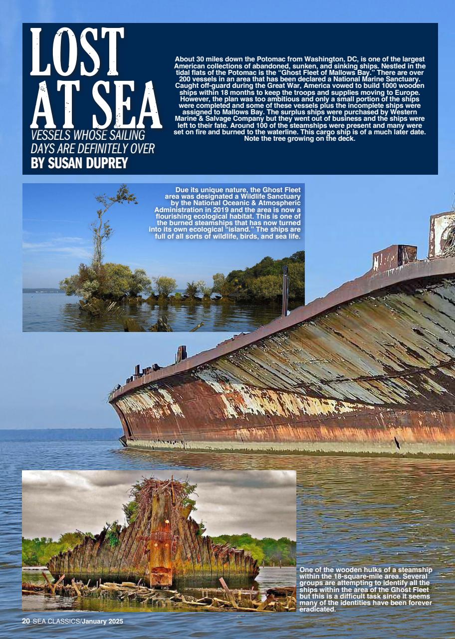 Sea Classics - Where History Sets Sail Preview Pages
