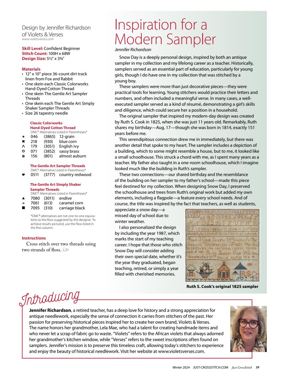 Just CrossStitch Preview Pages