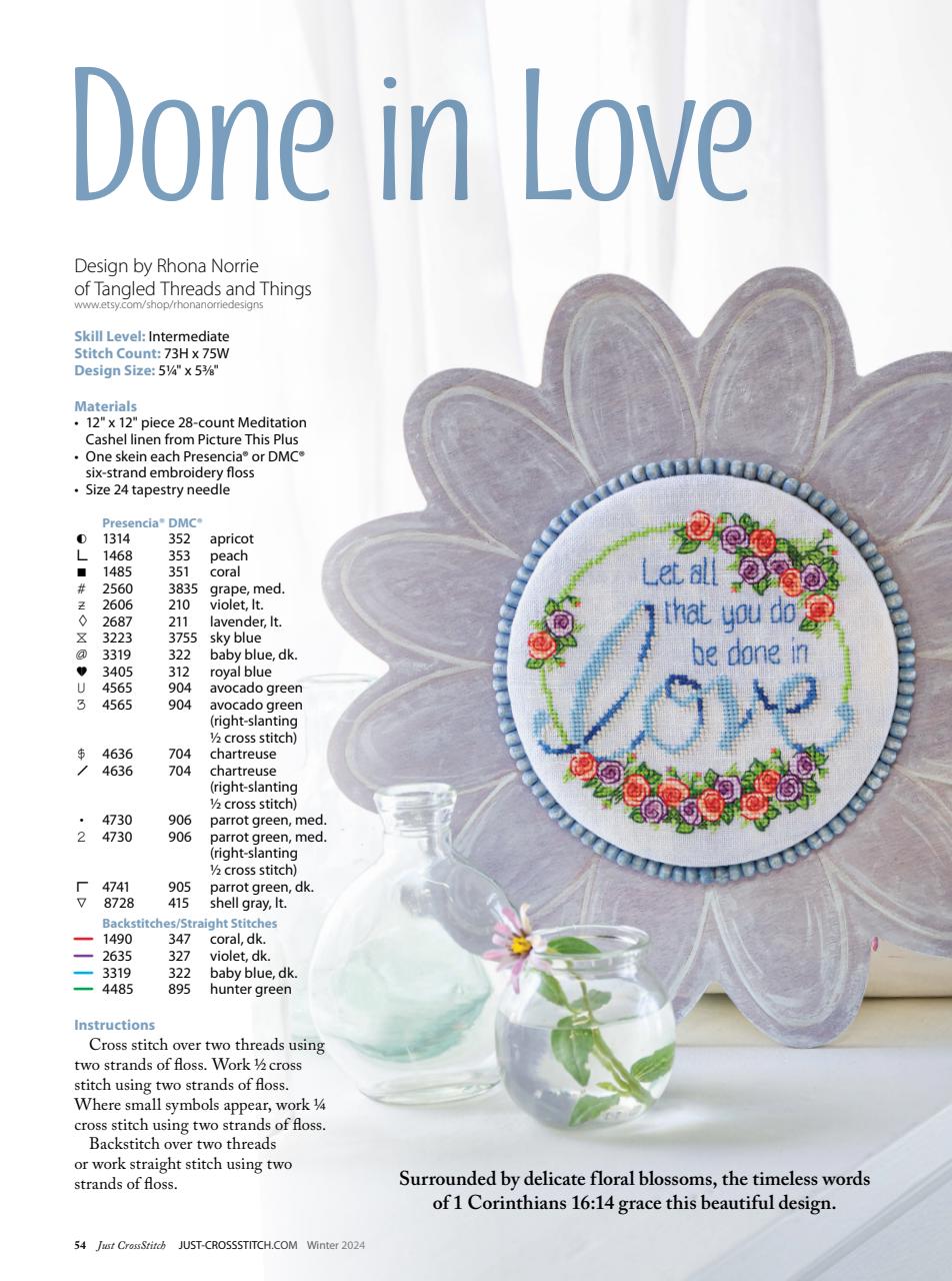 Just CrossStitch Preview Pages