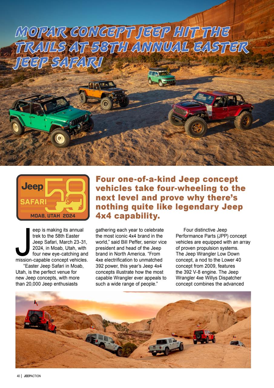Jeep Action Preview Pages