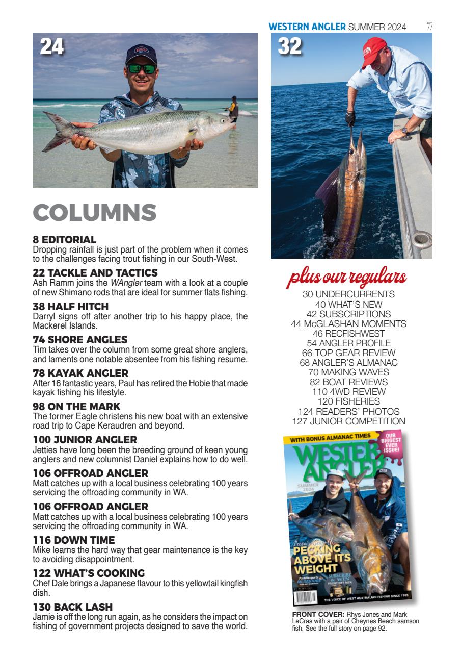 Western Angler Preview Pages