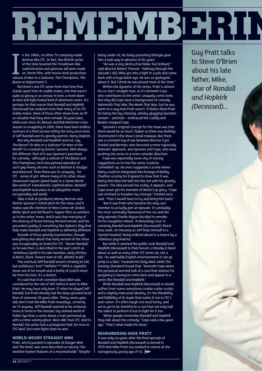 Infinity Magazine Preview Pages