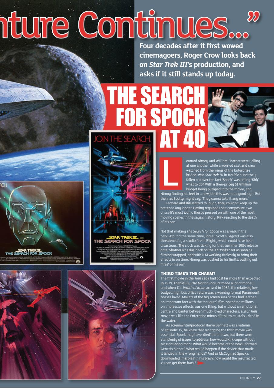 Infinity Magazine Preview Pages