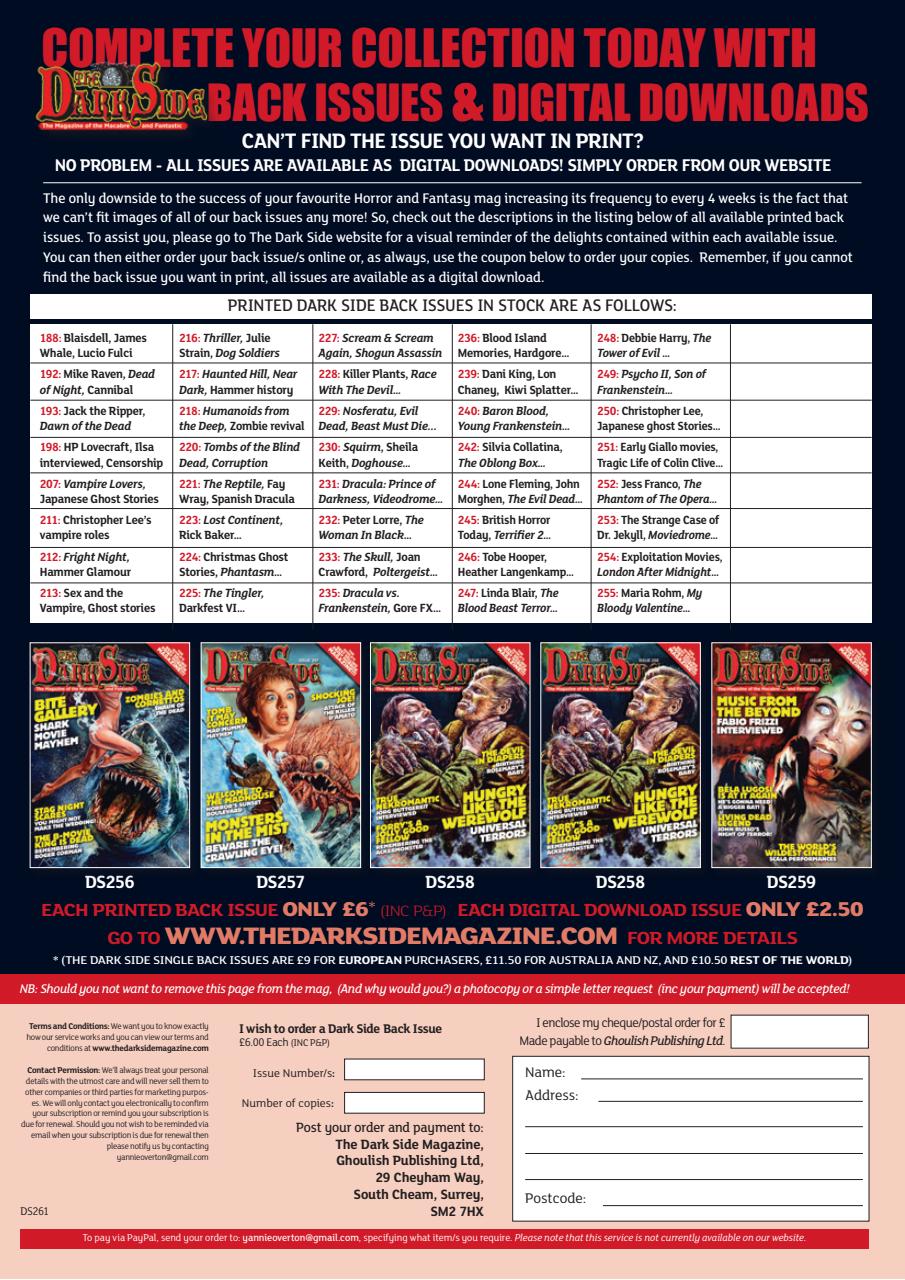 The Darkside Preview Pages