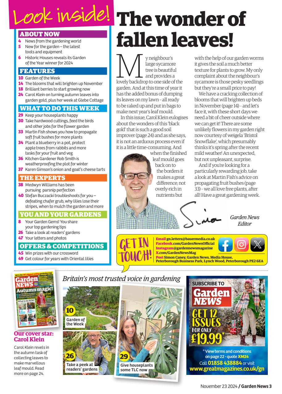 Garden News Preview Pages