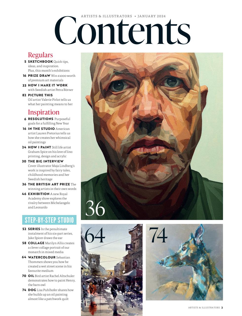 Artists & Illustrators Preview Pages