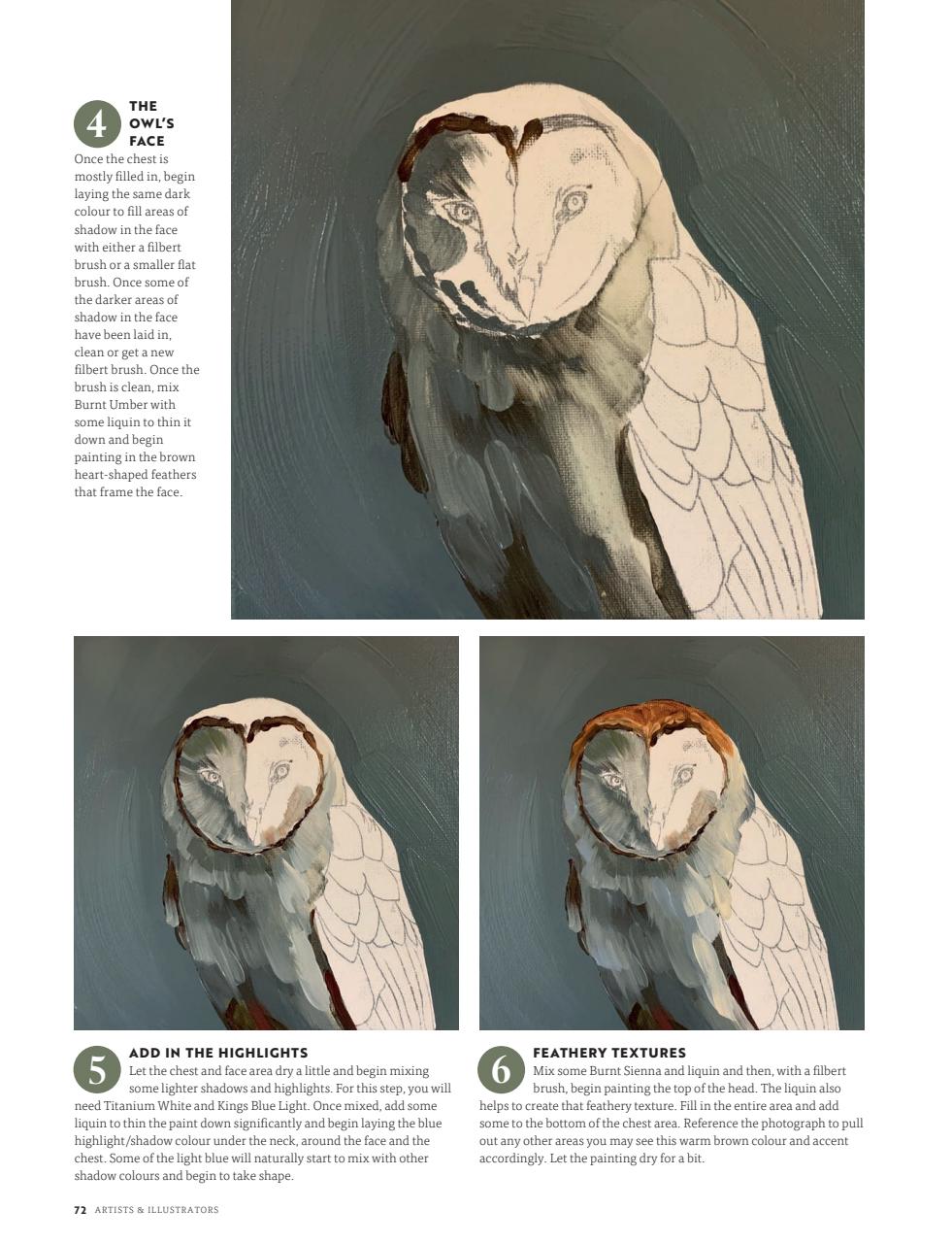 Artists & Illustrators Preview Pages