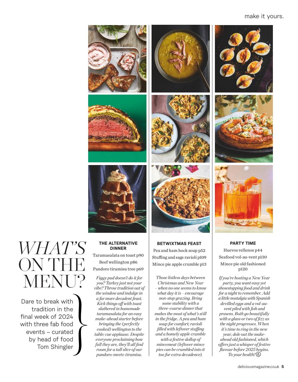 delicious. Magazine Preview Pages