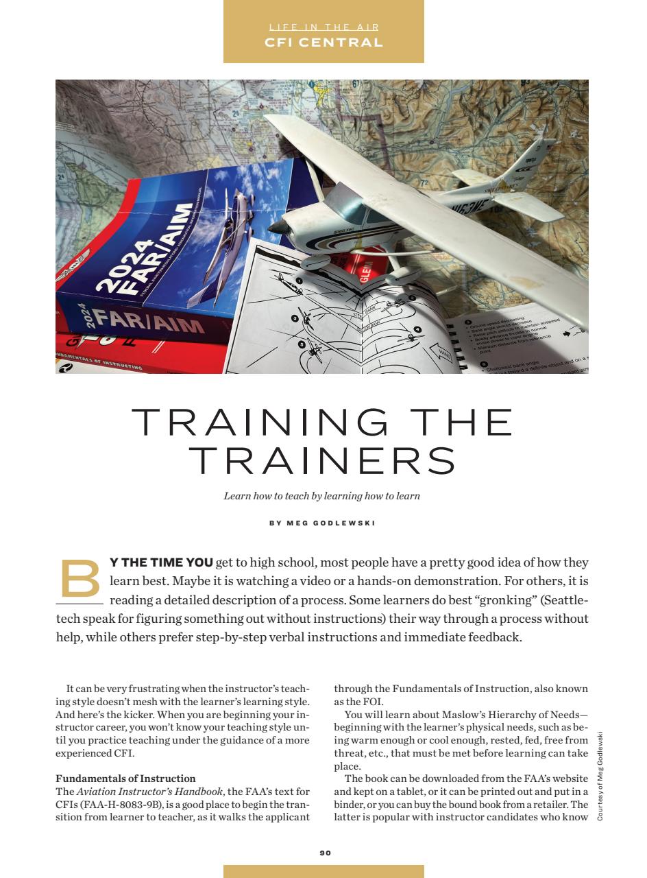 FLYING Magazine Preview Pages