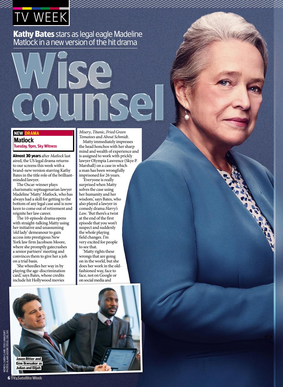 TV & Satellite Week Preview Pages