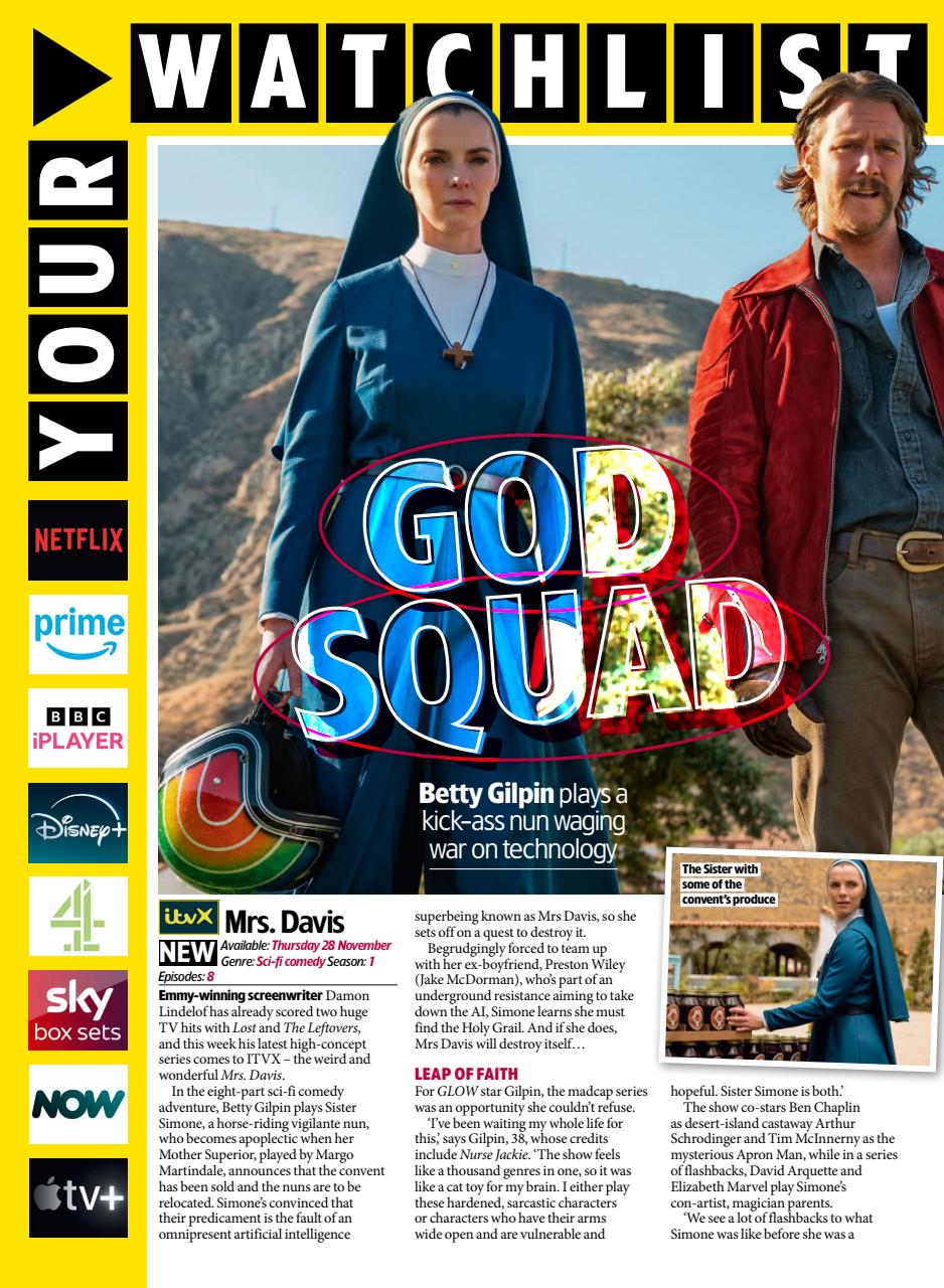 TV & Satellite Week Preview Pages