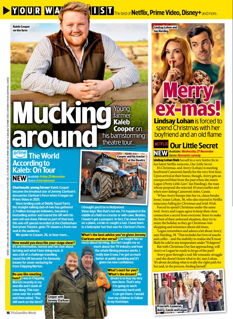 TV & Satellite Week Preview Pages