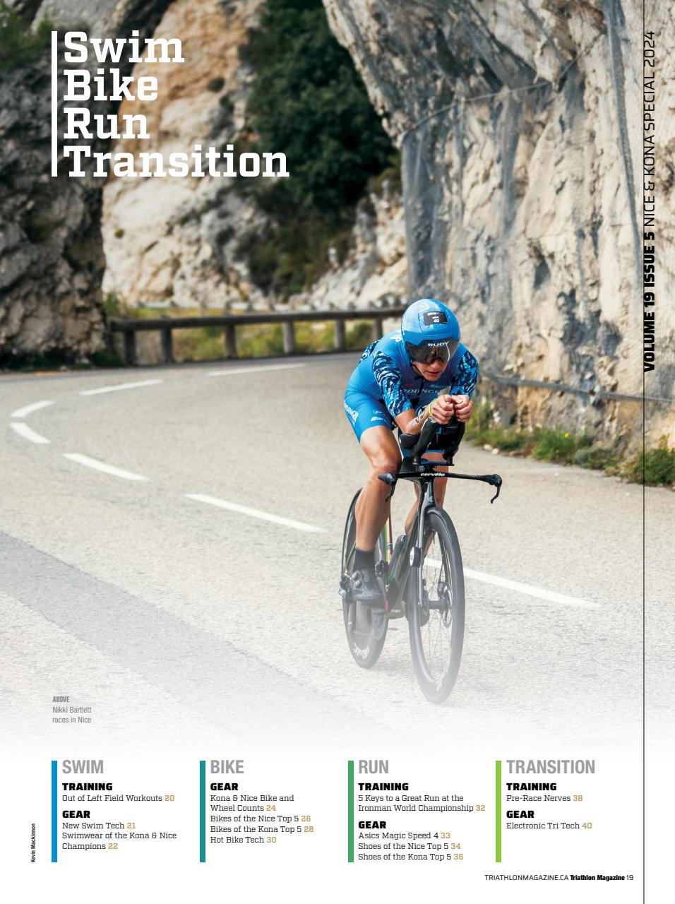 Triathlon Magazine Canada Preview Pages