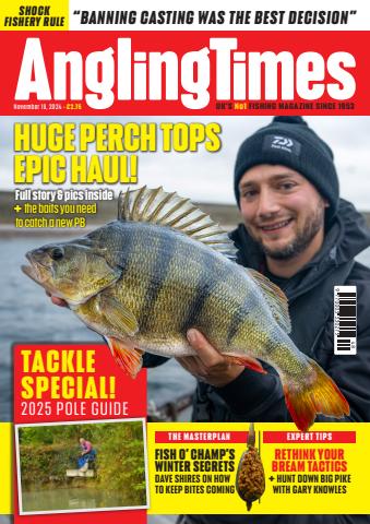 Angling Times issue 19-Nov-2024