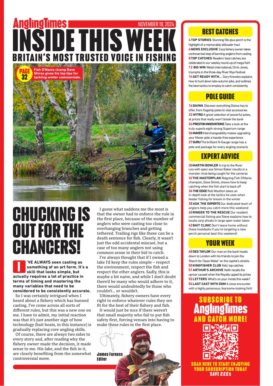 Angling Times Preview Pages