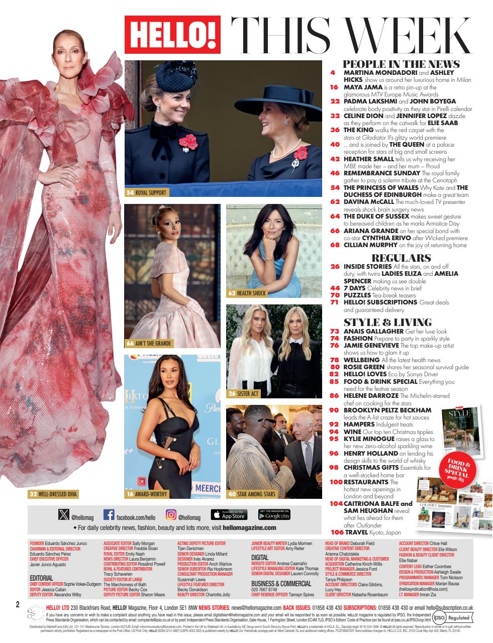 Hello! Magazine Preview Pages