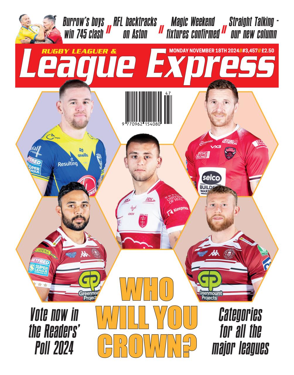 League Express Preview Pages