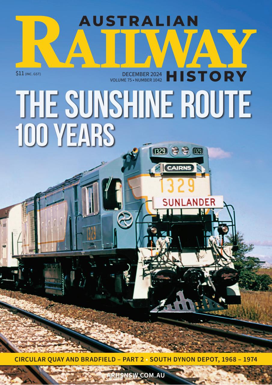 Australian Railway History Preview Pages
