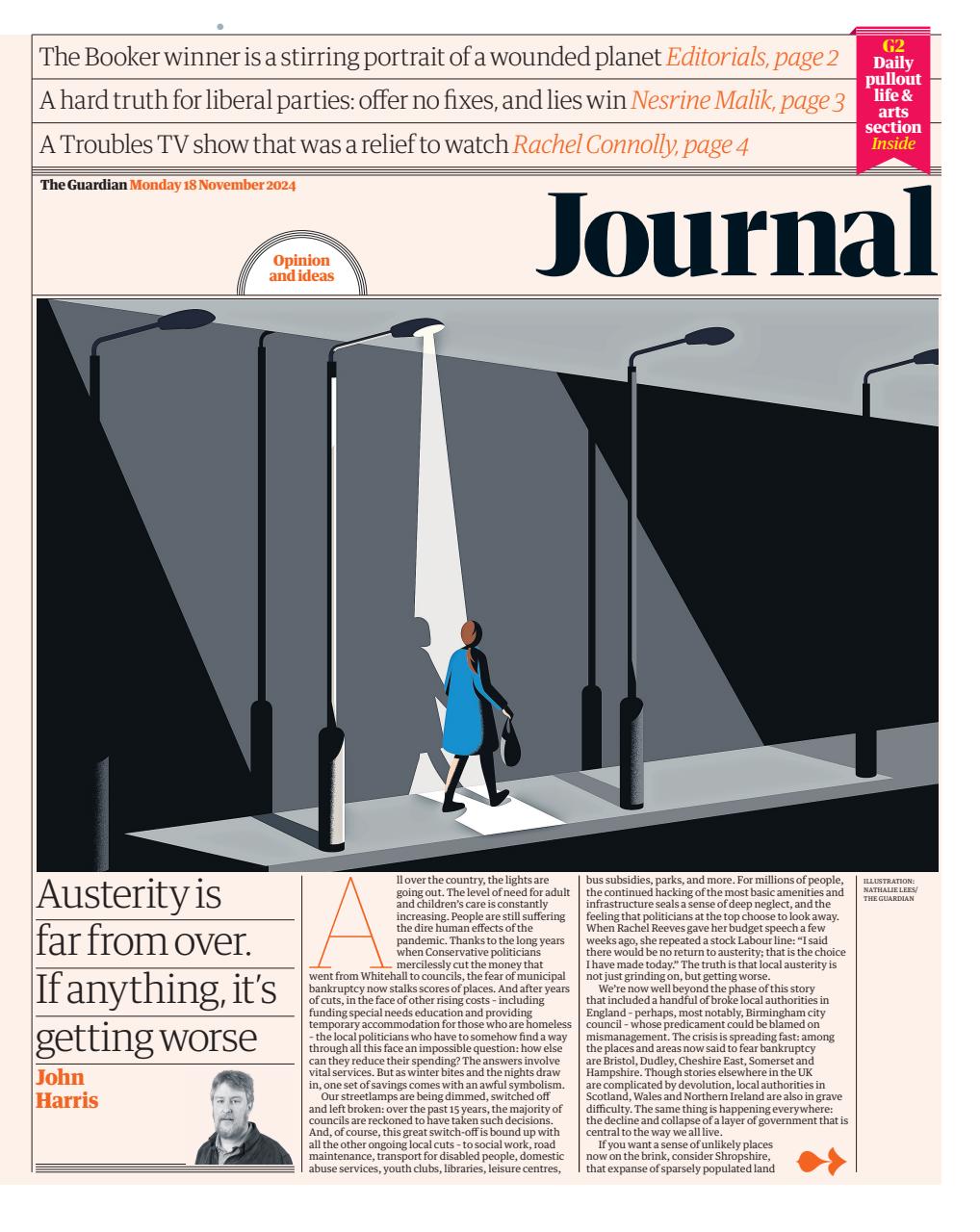 The Guardian Newspaper Preview Pages