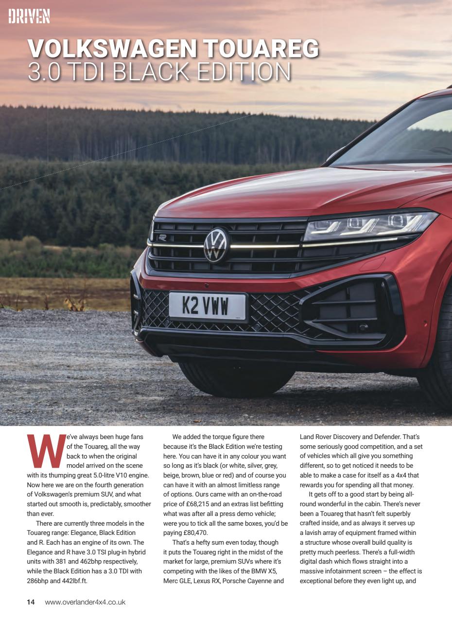 Overlander 4X4 Preview Pages