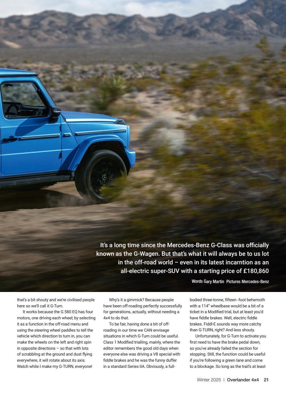 Overlander 4X4 Preview Pages