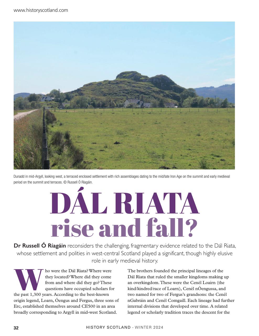 History Scotland Preview Pages