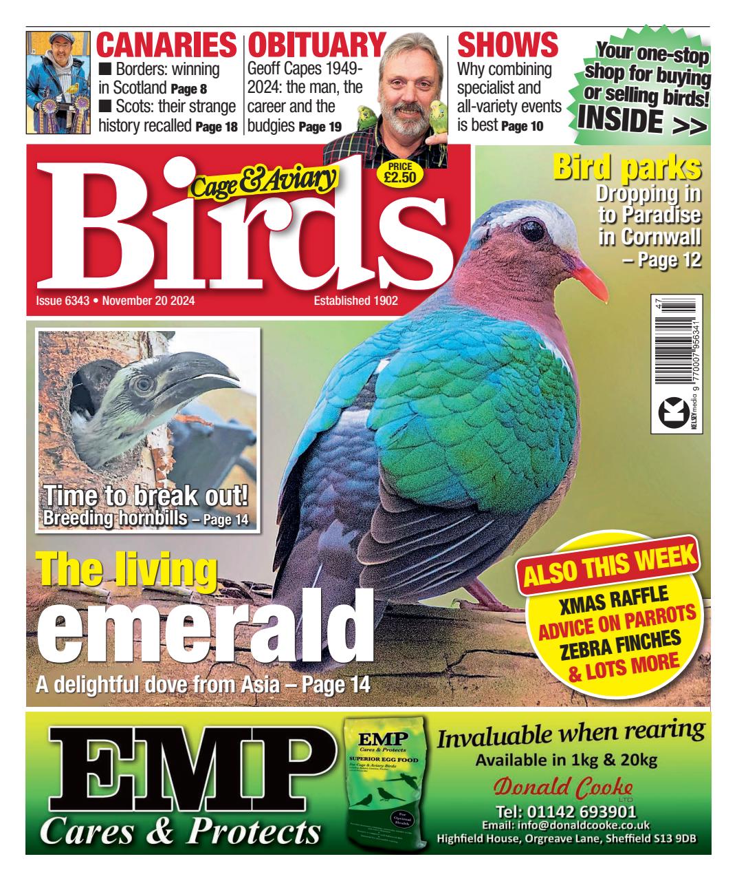 Cage & Aviary Birds Preview Pages