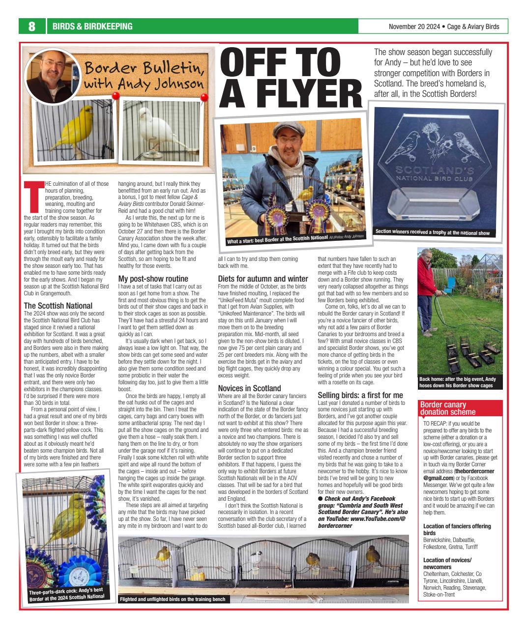 Cage & Aviary Birds Preview Pages