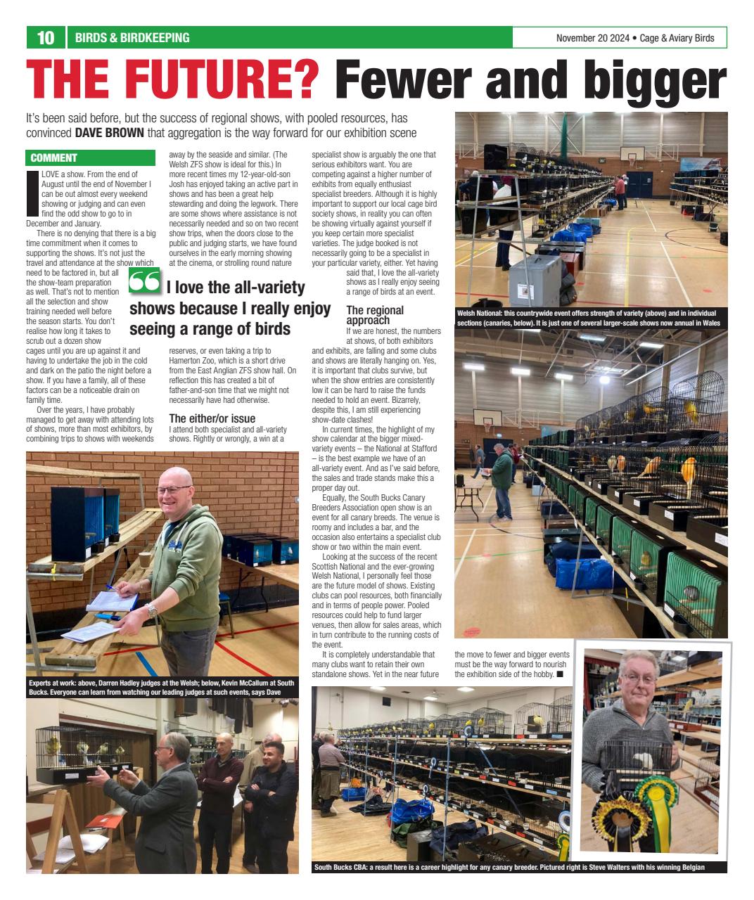 Cage & Aviary Birds Preview Pages