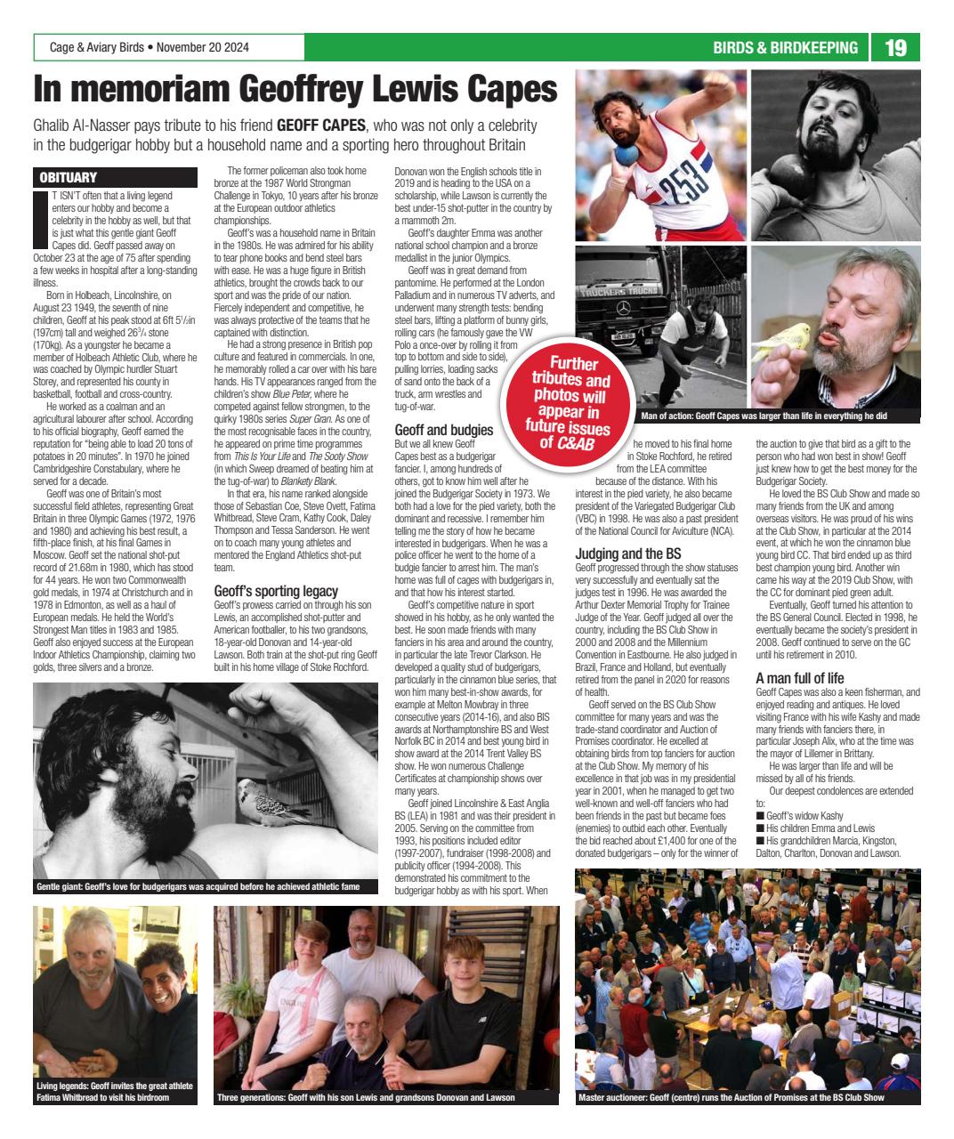 Cage & Aviary Birds Preview Pages