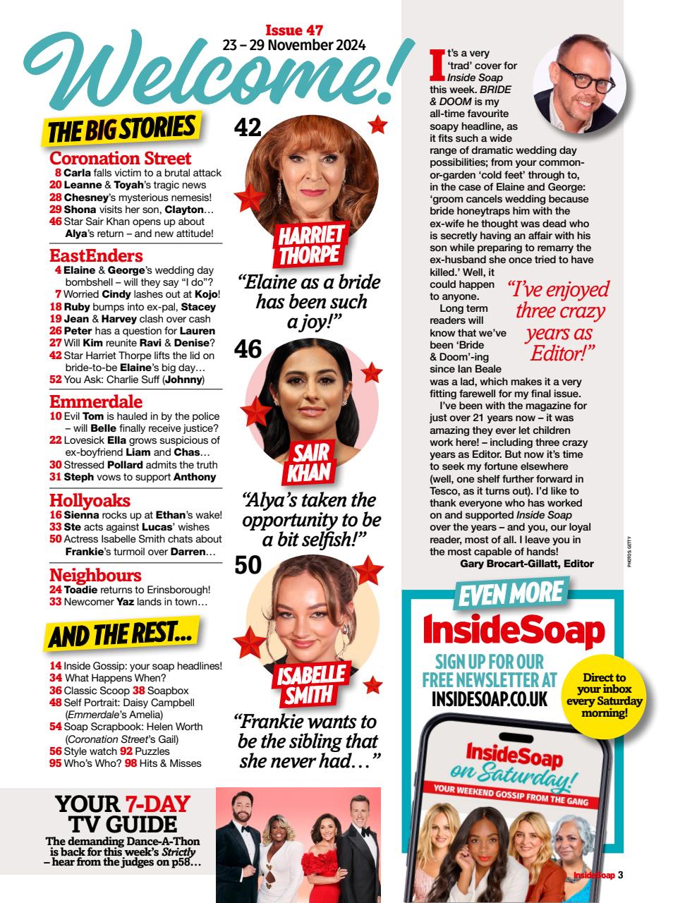 Inside Soap Preview Pages