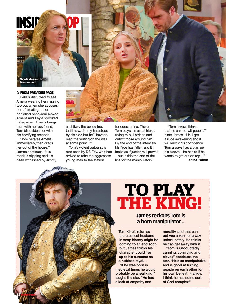 Inside Soap Preview Pages