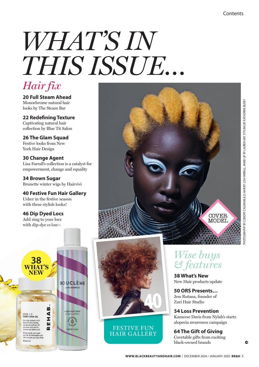 Black Beauty & Hair – the UK's No. 1 Black magazine Preview Pages
