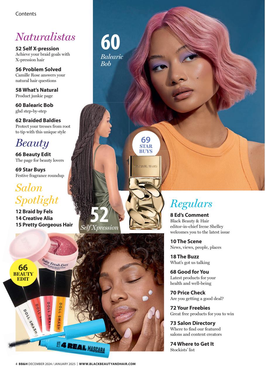Black Beauty & Hair – the UK's No. 1 Black magazine Preview Pages