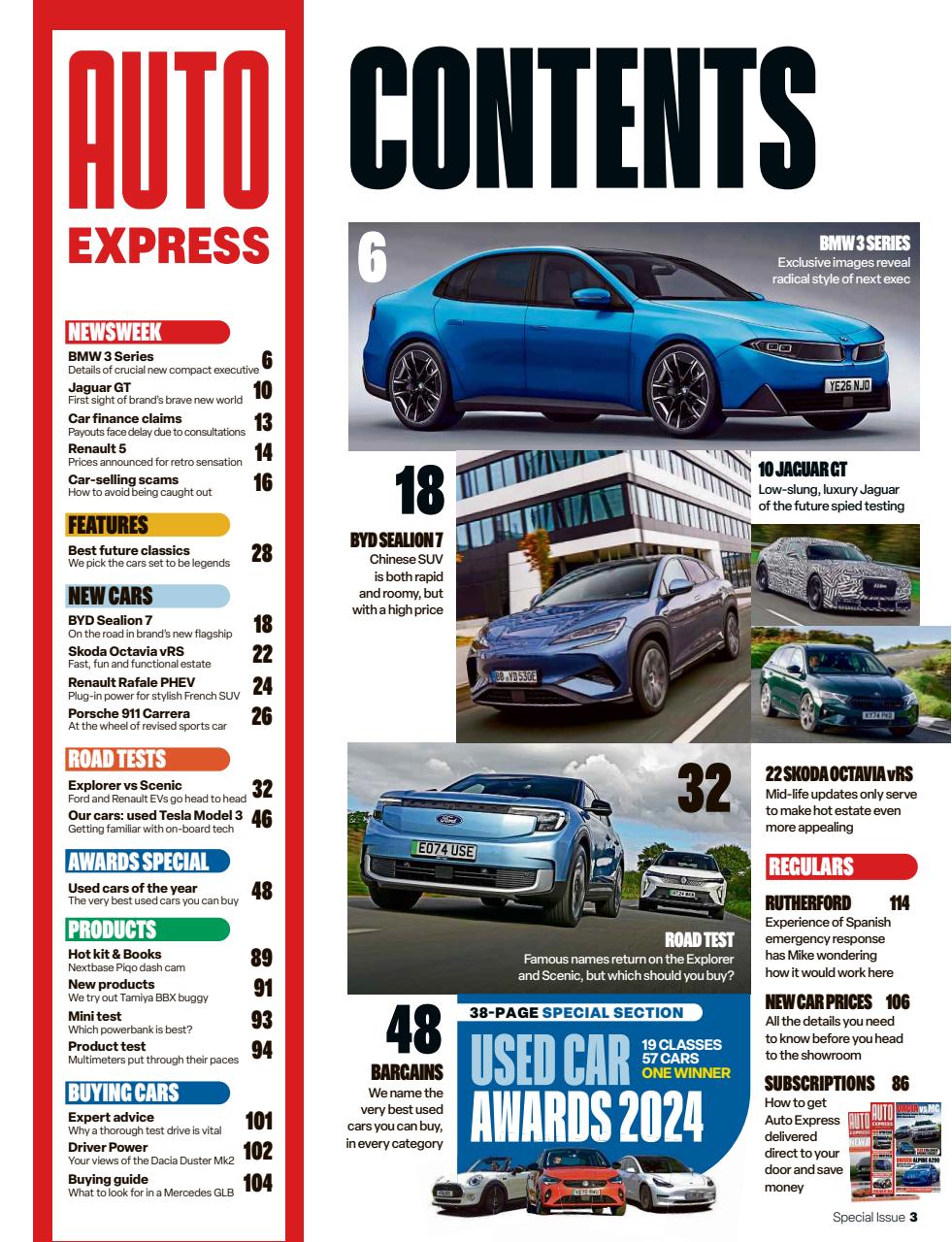 Auto Express Preview Pages